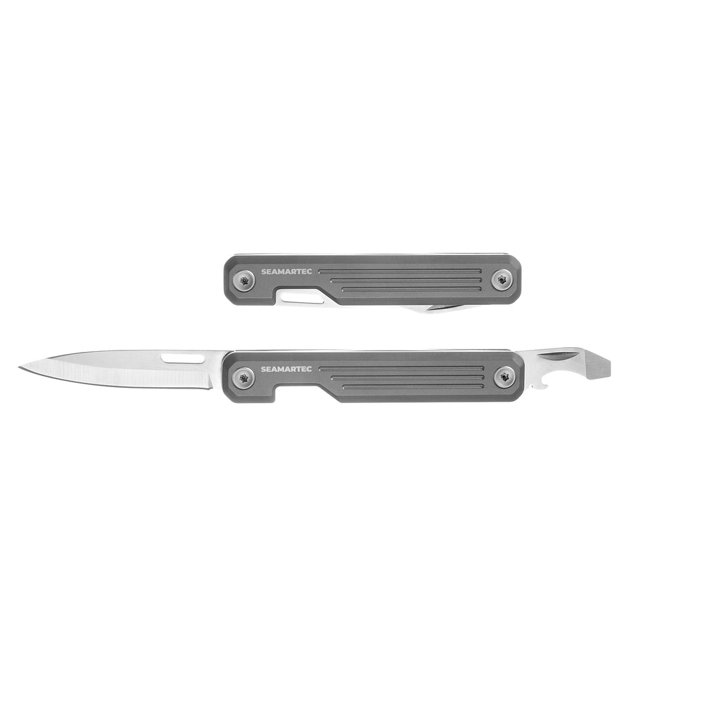 Nova Edge Series Multi-Tools Anodized Aluminum 440A Stainless Steel Dual-Function Knife 
