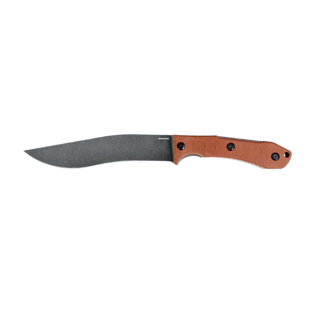 Mountain Peak Series Heavy Duty Black Stone Washing Outdoor Survival Knives
